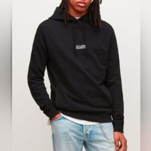 All Saints Black Hoodie for Men Size S